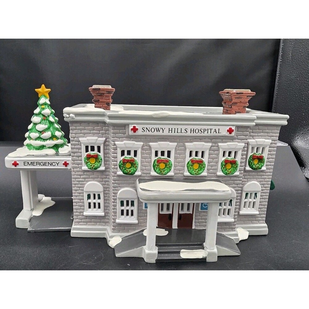 Department Dept 56 Snow Village Snowy Hills Hospital 5448-8 Retired READ
